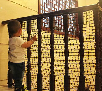 Staircase Protection Nets Installation Khammam